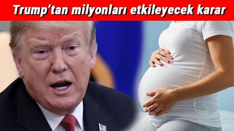 ABDde doğarak vatandaşlık alma hakkına Trump engeli