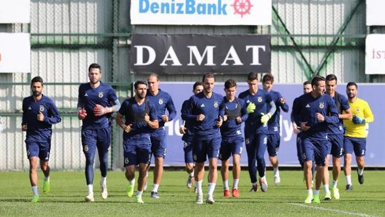 Fenerbahçede derbi hazırlıkları sürüyor