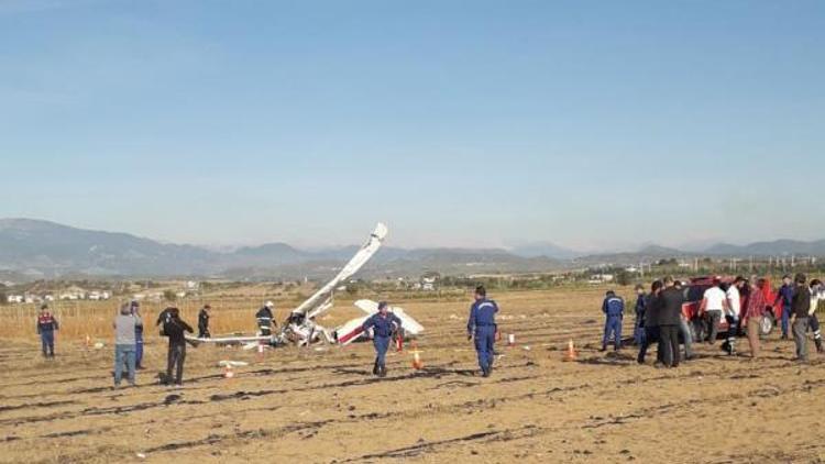 Antalyada eğitim uçağı düştü: 2 ölü (2) - Yeniden