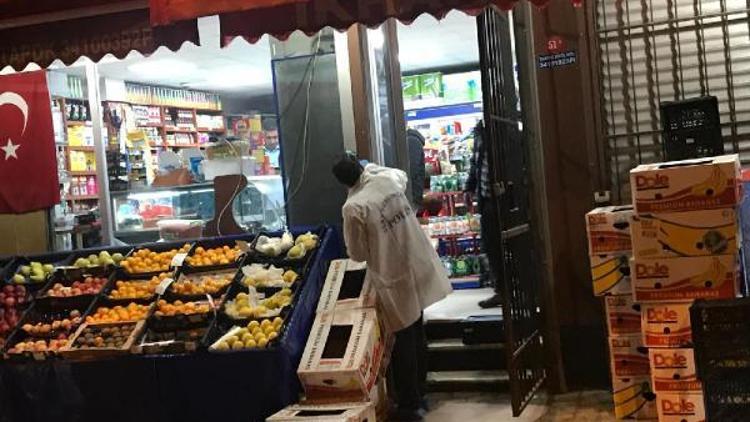 Eyüpte silahlı market soygunu