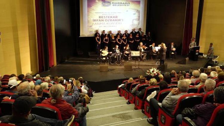 Ünlü bestekar Özbakır, Marmariste konserle anıldı