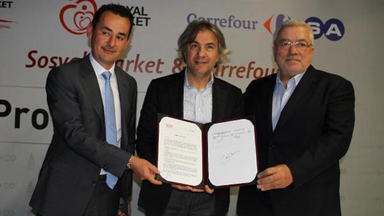 Sosyal Market ve CarrefourSA arasındaki işbirliği yenilendi