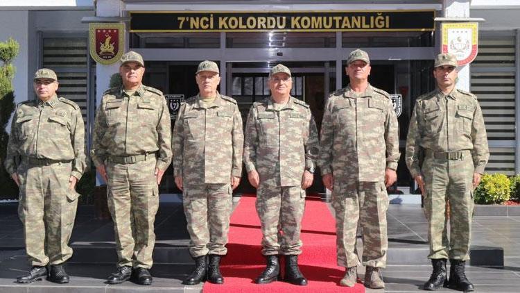 Genelkurmay Başkanı, Kara Kuvvetleri Komutanı ve 2. Ordu Komutanı Diyarbakırda