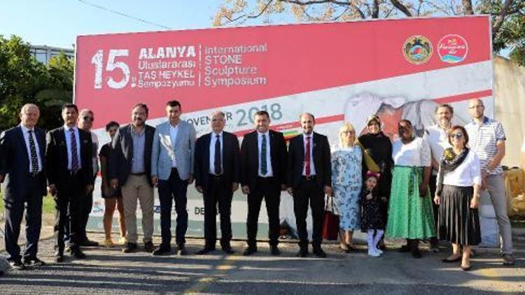 Alanya Taş Heykel Sempozyumu başladı