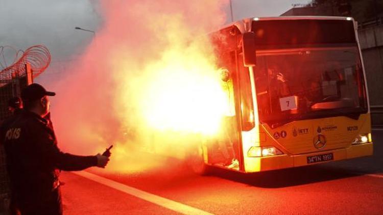 Fenerbahçe taraftarı stada ulaştı, gözaltılar var (FOTOĞRAFLAR)