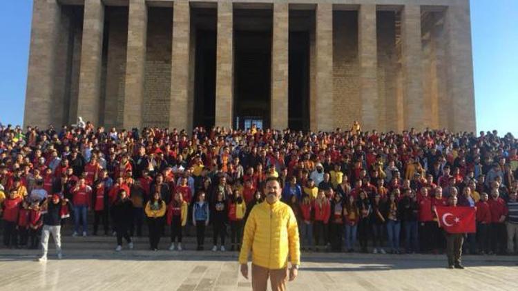 Kayserispor taraftarı Anıtkabir’de