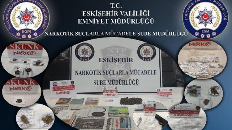 Eskişehirde uyuşturucu operasyonu: 19 gözaltı
