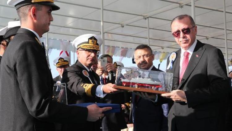 Ek fotoğraflar // Cumhurbaşkanı Erdoğan TGC Burgazadanın teslim töreninde konuştu