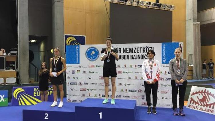 Neslihan Yiğit badmintonda yine şampiyon oldu