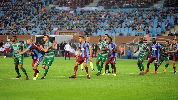 Trabzonda puanlar paylaşıldı