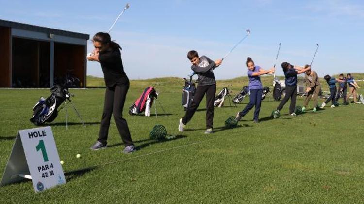 Karadenizde geleceğin golfçüleri yetişiyor