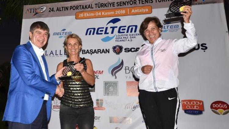 Türkiye Senyör Tenis Turnuvası sona erdi