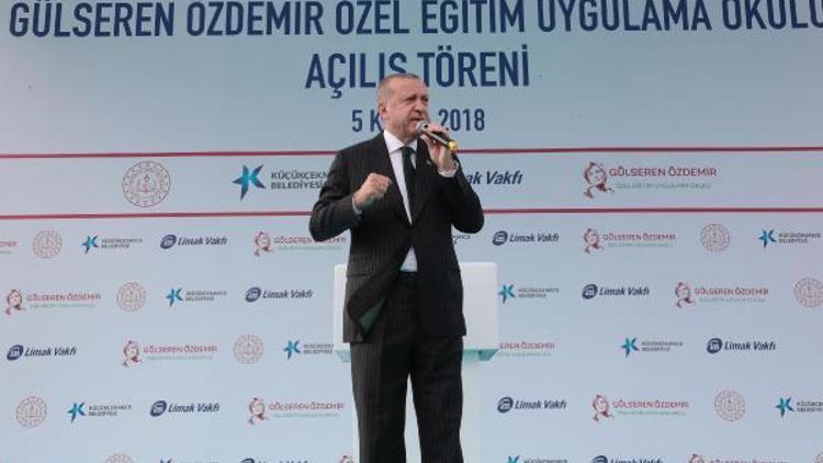 Ek fotoğraflar // Erdoğan, Gülseren Özdemir Özel Eğitim Uygulama Okulunun açılışında konuştu