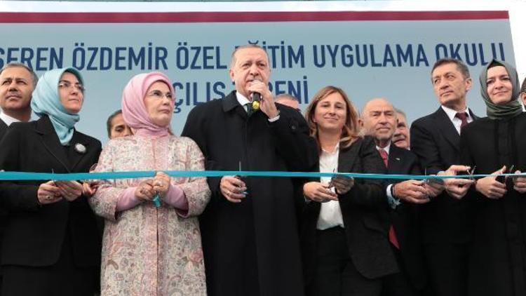 Ek fotoğraflar // Erdoğan, Gülseren Özdemir Özel Eğitim Uygulama Okulunun açılışını yaptı