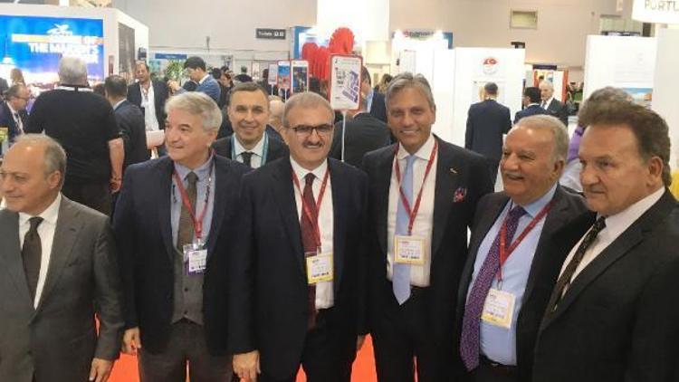 Vali Karaloğlu turizm fuarında