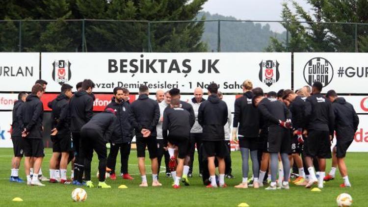 Beşiktaş, Genk maçı hazırlıklarına devam etti