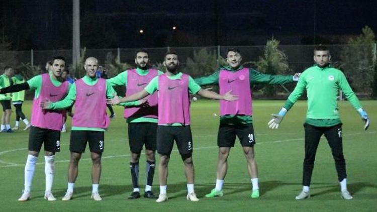 Konyaspor, Ankaragücü maçının hazırlıklarına başladı