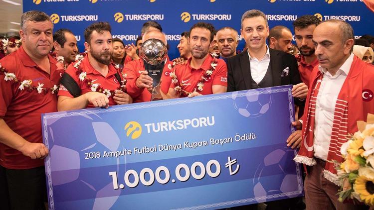 Turkcell’den Ampute Futbol Milli Takımı’na 1 Milyon TL Ödül