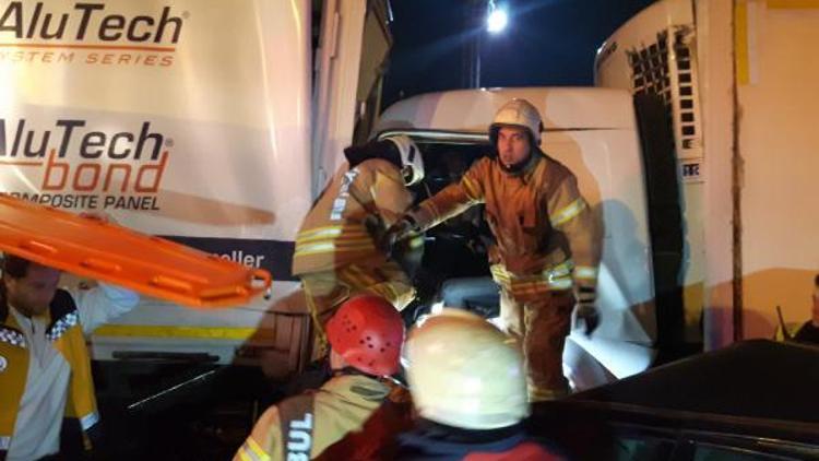 TEM otoyolunda trafik kazası: 1 ölü, 2 yaralı