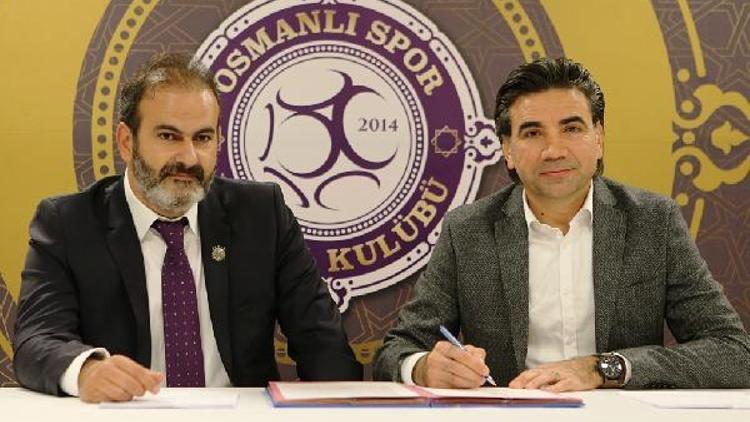 Osmanlıspor, Osman Özköylü ile anlaşma imzaladı (FOTOĞRAFLAR)