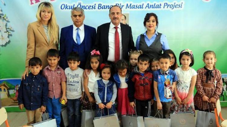 Başkan Duruay, çocuklara masal okudu