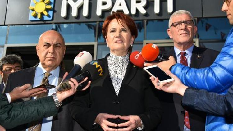 Akşener: AK Parti ile HDP arasında gizliden bir görüşme yapılıyor