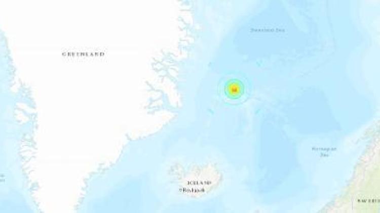 Grönland Denizi’nde 6.8 büyüklüğünde deprem