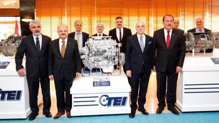 TEInin geliştirdiği motorlar test edildi