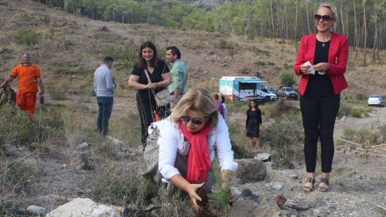 Kemerde yapılan organ bağışı kadar fidan dikildi