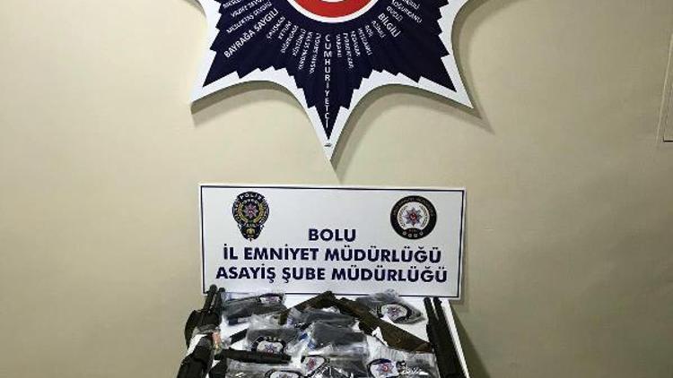 Boluda düğün ve asker uğurlamalarında 22 silah ele geçirildi