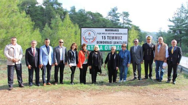 Marmariste öğrencilerden yeşile katkı