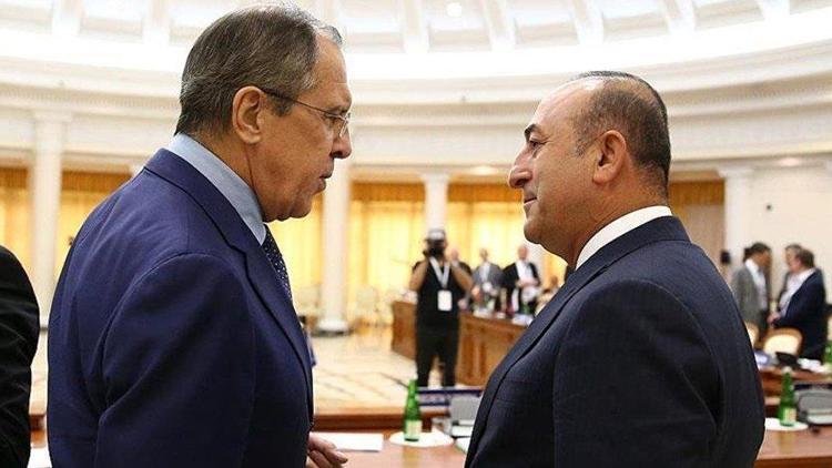 Dışişleri Bakanı Çavuşoğlu Rus mevkidaşı Lavrov ile görüştü