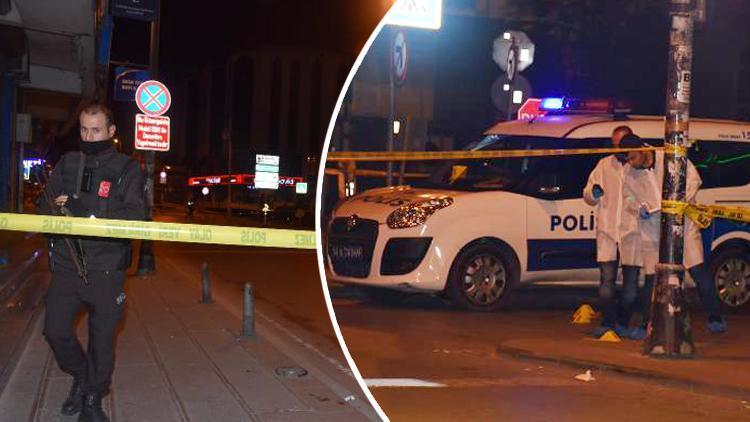 İstanbulu karıştıran kavga Çatışma çıktı biri polis 3 kişi yaralandı