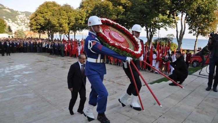 Orduda, Atatürk törenle anıldı