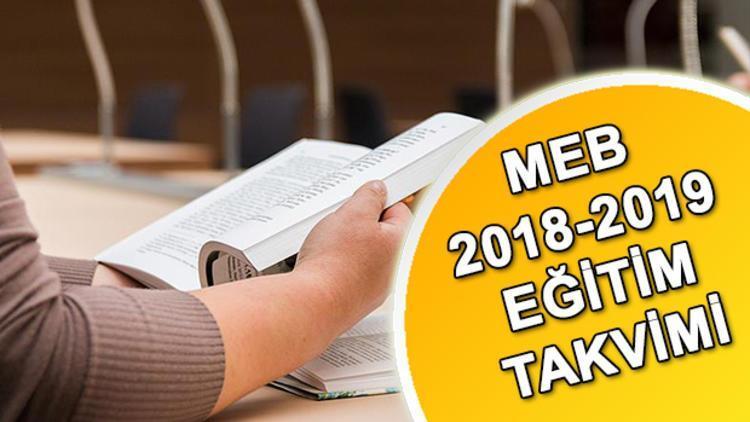 Okullar ne zaman kapanacak 2019 yaz tatili ne zaman başlayacak