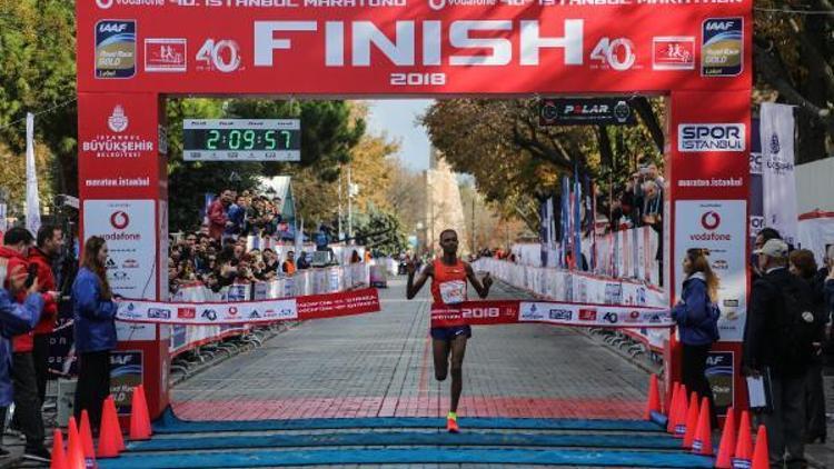 Vodafone 40ıncı İstanbul Maratonunda birinciler belli oldu (FOTOĞRAFLI)