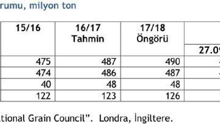 IGC 2018/19 dünya pirinç üretim öngörüsünü değiştirmedi