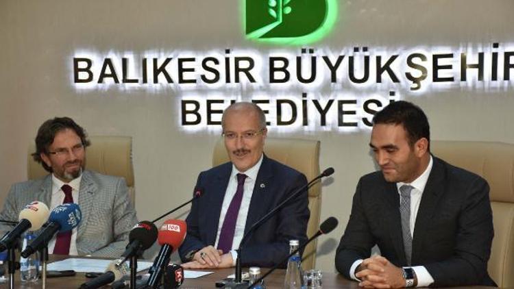 Balıkesirde üst geçit için protokol imzalandı