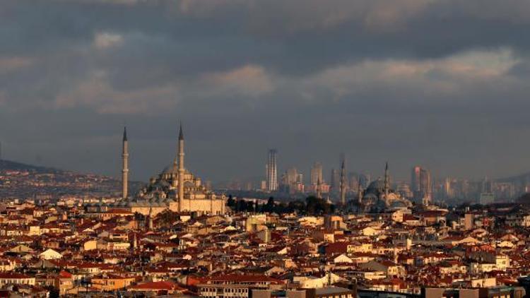 İstanbulda gün batımı görsel şölen oluşturdu