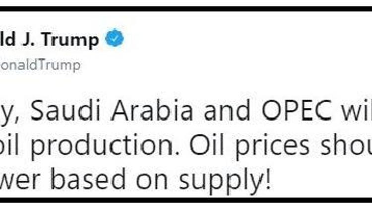 Trump’tan Suudi Arabistan ve OPEC’e petrol uyarısı