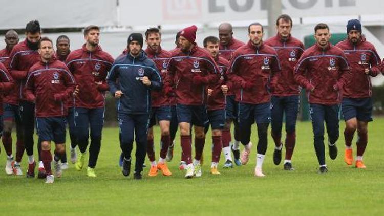Trabzonsporda Fenerbahçe maçı hazırlıkları başladı