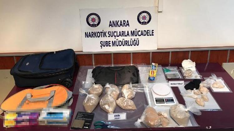 Ankarada şifreli haberleşme programı ile uyuşturucu ticareti