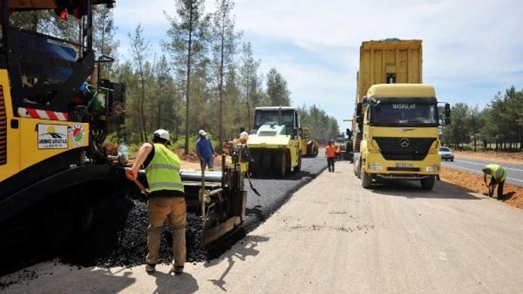 Kepez Belediyesinin yol çalışmaları