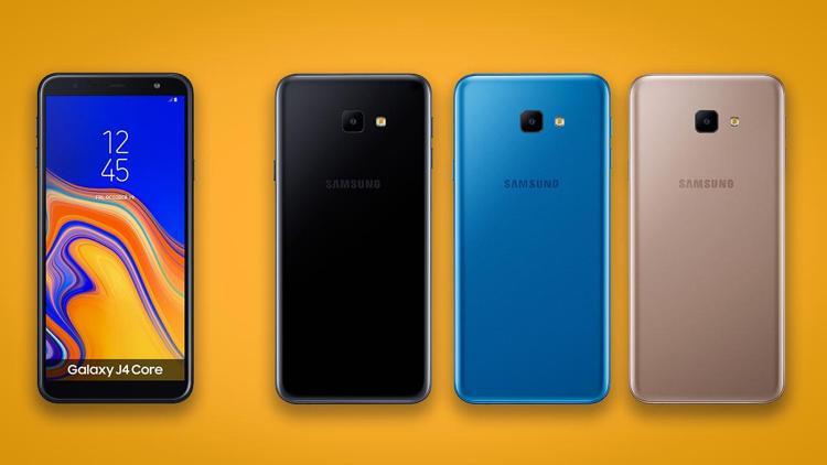 İşte Android Go ile çalışan Samsung telefon: Galaxy J4 Core