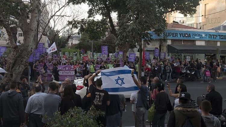 İsrailde güvenlik zafiyeti protestosu