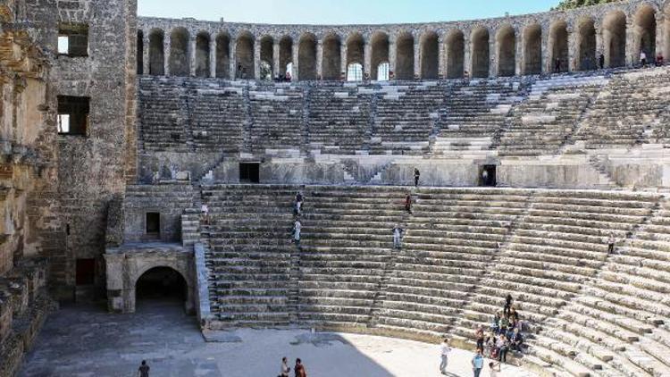 Aspendos Tiyatrosu, ziyaretçilerin gözdesi