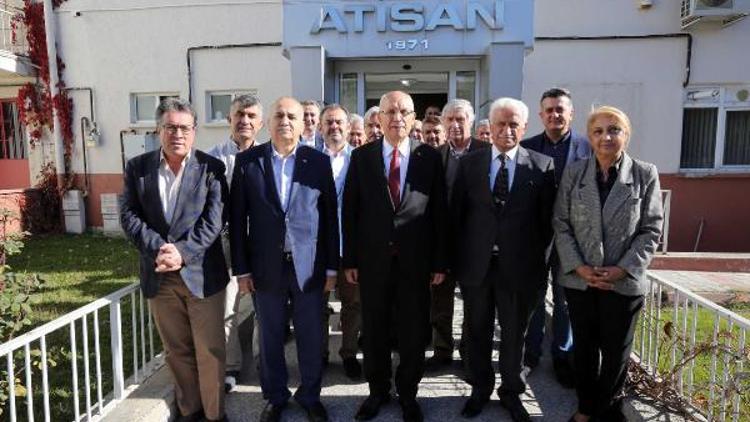 ATİSAN esnafı Başkan Yaşar’ı ağırladı