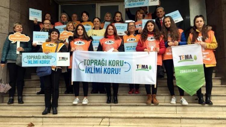 TEMA, Zonguldakta iklim değişikliğine dikkat çekti