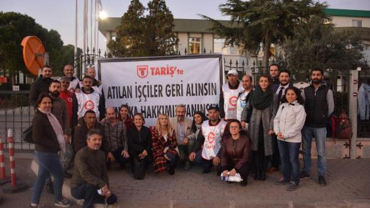 İzmir Barosu’ndan Tariş işçilerine destek