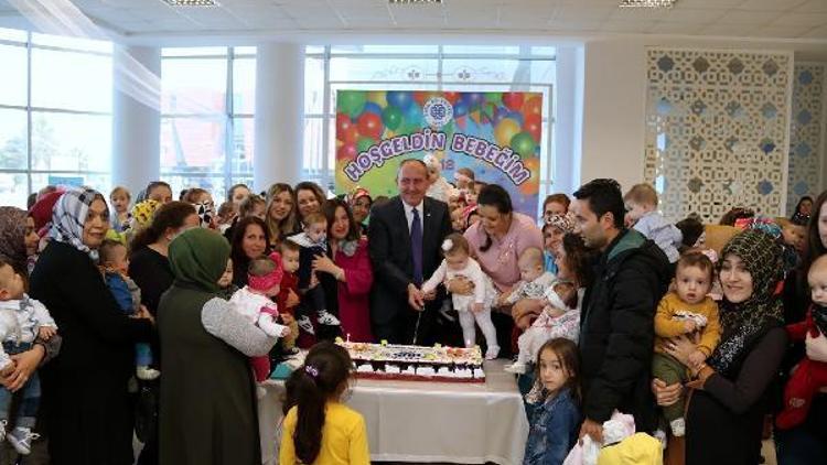 Bigada Hoşgeldin Bebeğim partisi düzenlendi